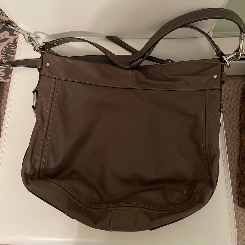 Coach slouchy convertible crossbody/shoulder bag